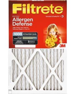 23.5 x 23.5 x 1 (23.1 x 23.1) Filtrete Allergen Defense 1000 Filter by 3M 1-Pack
