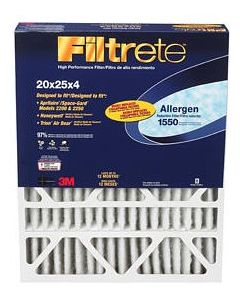 20 x 25 x 4 (19.94 x 24.63 x 4.31) 3M™ Replacement Filter for Honeywell 2-Pack