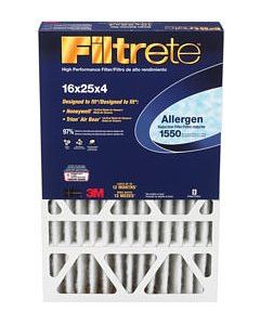 16 x 25 x 4 (15 3/4 x 24 7/16 x 4 3/16) Filtrete Allergen Reduction Filter by 3M 4-Pack