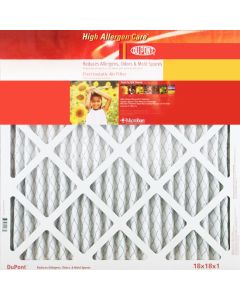 20 x 25 x 1 DuPont High Allergen Care Electrostatic Air Filter 4-Pack